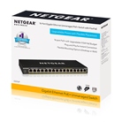 Switch Ethernet 16 ports Gigabit NETGEAR GS316P PoE+