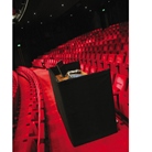 Rideau WENTEX P&D Medium Gloss Satin 165 g/m² noir Dim.(LxH):2,8x1,2m