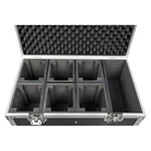 Flight-case pour 6 SHOWTEC Stage Blinder 1 Led