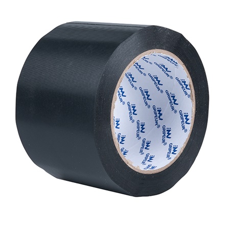 Gaffer PVC strié GRIPEUR 8409 - 75 mm x 33 m NOIR