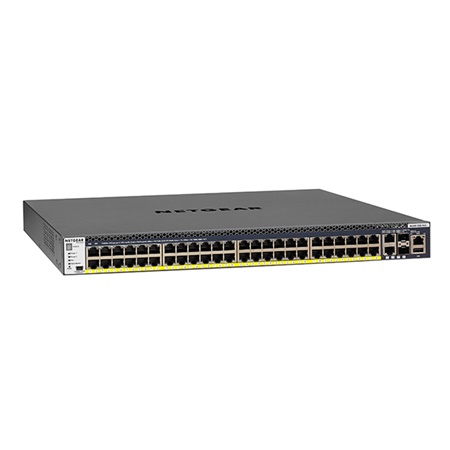 Switch AV manageable M4300 48 ports Gigabit NETGEAR GSM4328PA-100 PoE+