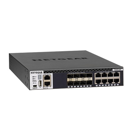 Switch AV manageable M4300 8 ports 10 Gigabit NETGEAR XSM4316S-100