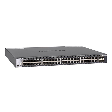 Switch AV manageable M4300 48 ports 10 Gigabit NETGEAR XSM4348CS