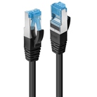 Cordon Ethernet CAT. 6a S/FTP LSZH LINDY - 1m - Noir