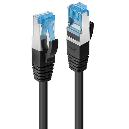 Cordon Ethernet CAT. 6a S/FTP LSZH LINDY - 30m - Noir