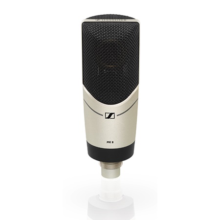 Micro large membrane multi directif à condensateur MK8 Sennheiser