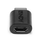 Adaptateur LINDY USB 2.0 type C vers Micro-B