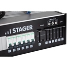 Gradateur numérique STAGER RVE 6 x 2.3kW - Protection par disjoncteur