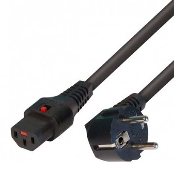 Multiprise électrique 12 prises IEC C13 rackable 19 pouces avec disjoncteur