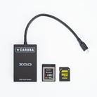 Lecteur 2 en 1 CARUBA pour carte mémoire XQD et SD USB type C