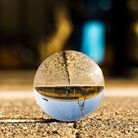 Boule Photoball CARUBA Lensball claire - Diamètre 100mm