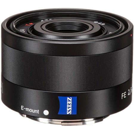 Objectif fixe SONY Zeiss Sonnar T* FE 35mm f/2.8 ZA