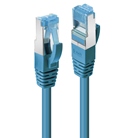 Cordon Ethernet CAT. 6a S/FTP LSZH LINDY - 2m - Bleu