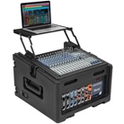 Rack ou régie SKB série Compact Rolling Rig 1SKB-R104W - 19'' 4U