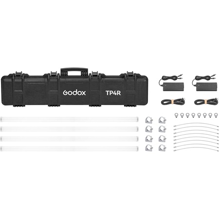 Kit de 4 tubes GODOX TP4R Knowled RGBWW Pixel Tube Light