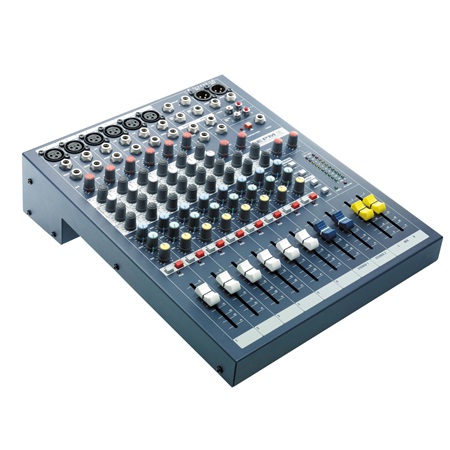 Console de mixage 6 entrées mono + 2 entrées stéréo EPM6 Soundcraft