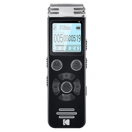 Dictaphone / Enregistreur portable Mono/Stéréo MP3/WAV KODAC VRC 450