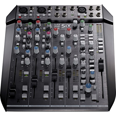 Console analogique SSL 6 canaux SIX