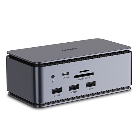 Docking Station d'accueil LINDY DST-Pro USB 4 HDMI DP 4K 8K