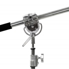 Pied ciné pliable en acier chromé CARUBA LS-10 Heavy Boom Arm