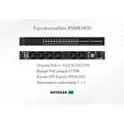 Switch AV manageable M4350-32F8V 40 ports SFP NETGEAR XSM4340FV