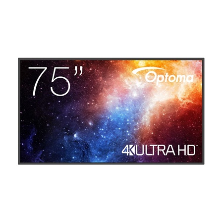 Ecran Interactif 4K OPTOMA Série N 3551K 75'' Direct type LED