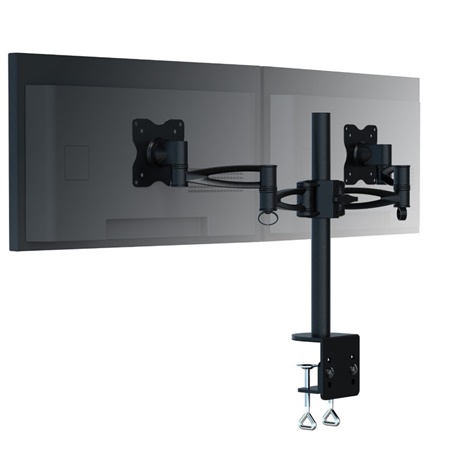 Support de table ERARD PRO NEXTIA D-2 pour 2 écrans LCD VESA 75 ou 00 