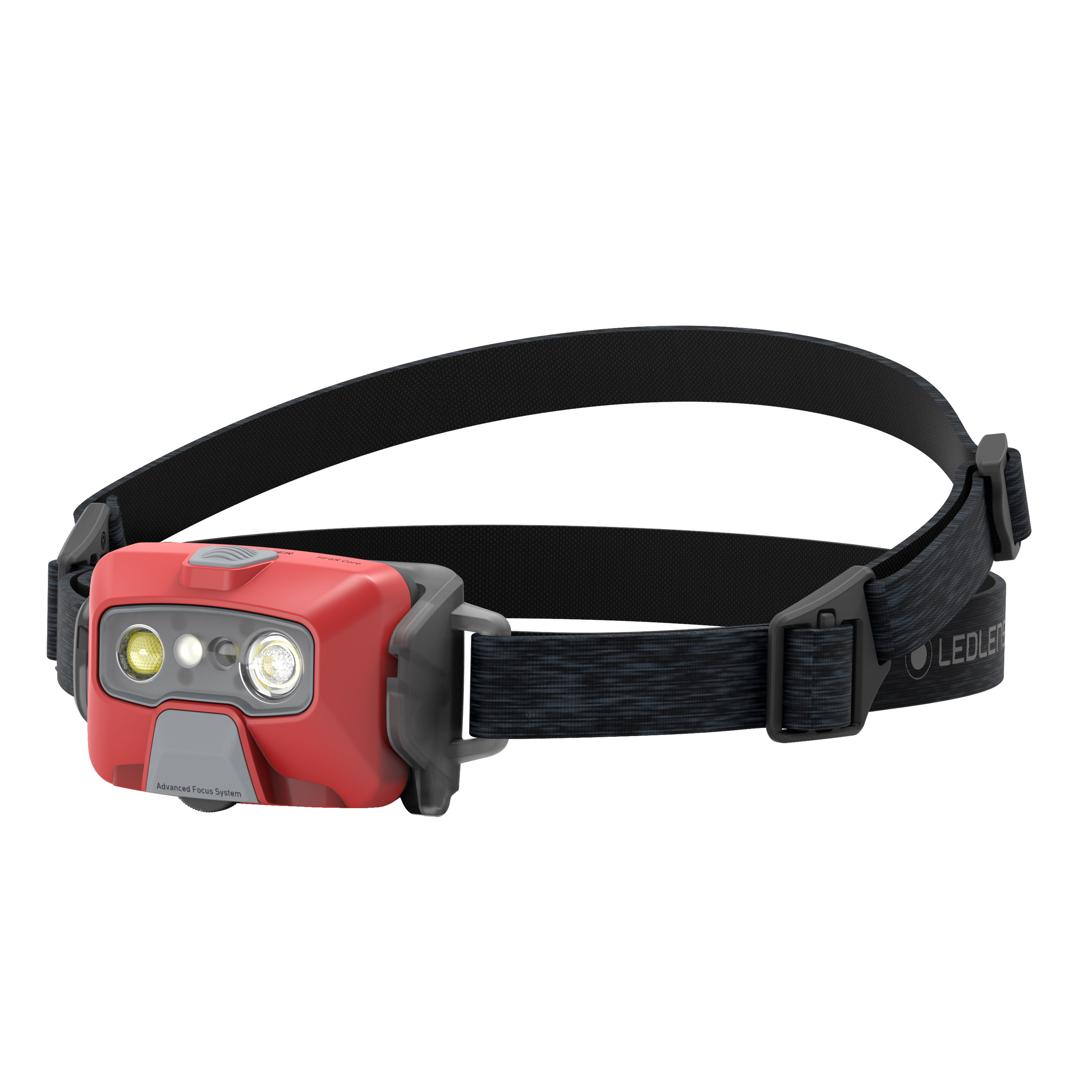 Lampe frontale Led LEDLENSER HF6R Core Rouge batterie rechargeable