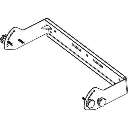 Lyre d'accroche horizontale pour enceinte GT508P et GT508A Audiocenter
