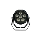 PAR led sur batterie IP65 DNA Deco Led 6 x 12W RGBWAUV - noir