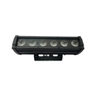 Barre led sur batterie IP65 DNA Deco Led 6 x 12W RGBWAUV - noir