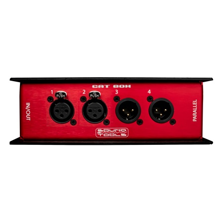 Soundtools CAT BOX - boitier etherCON vers 2 x XLR F + 2 x XLR M