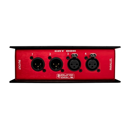 Soundtools CAT BOX - boitier etherCON vers 2 x XLR M + 2 x XLR F