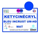 Peinture KETY Cinécryl Bleu Incrustation mat déco - 5Kg