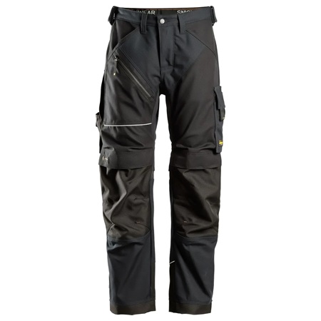 Pantalon de travail SNICKERS WORKWEAR RuffWork Canvas+ - Noir