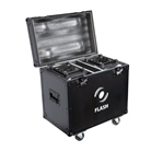 Pack de 2 lyres led spot 150W + flight case FLASH