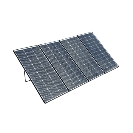 Panneau solaire pliable 440W en housse pour batteries TYVA Energie