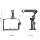 Cage SmallRig 4538 pour hybride SONY Sony Alpha 7R V,7 IV et 7S III