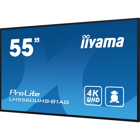 Ecran affichage dynamiqye Led 4K 54.6'' IIYAMA ProLite LH5560UHS-B1AG