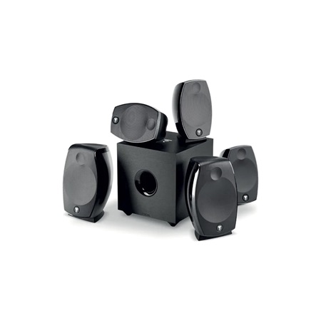 Focal SIB EVO 2.0 Atmos 5.1 - pack de 5 enceintes + caisson noir