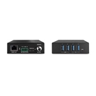 Kit Emetteur/Récepteur HDBaseT 4 USB 3.2 Gen 1 LINDY sur câble Cat 6a