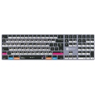 Clavier Adobe Premiere Pro Logickeyboard Mac TITAN Wireless Backlit