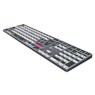 Clavier Adobe Premiere Pro Logickeyboard Mac TITAN Wireless Backlit