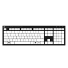 Clavier Braille Logickeyboard Windows NERO Slimline Keyboard