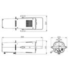 Projecteur de découpe Led 150W RGBAL BRITEQ BT-Profile WW