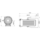 Projecteur Fresnel Led RGBAL 2700-5600K 240W BRITEQ BT-Theatre HD2