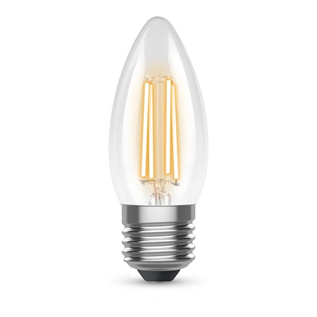 Lampe LED flamme classique E27 4.2W 2700K 470lm KOSNIC