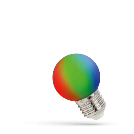 Lampe LED E27 pour guirlande 1W Spectrum Led - RGB