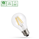 Lampe filament LED GLS 230V E27 3.8W 3000K 806lm Spectrum Led