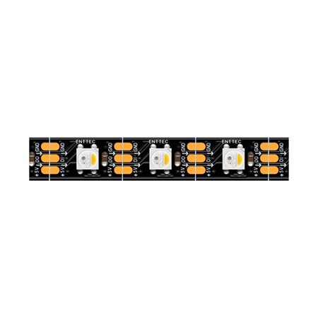 Ruban pixel LED ENTTEC - 5V - RGBW - noir - 60 leds/m - IP20 - 5m